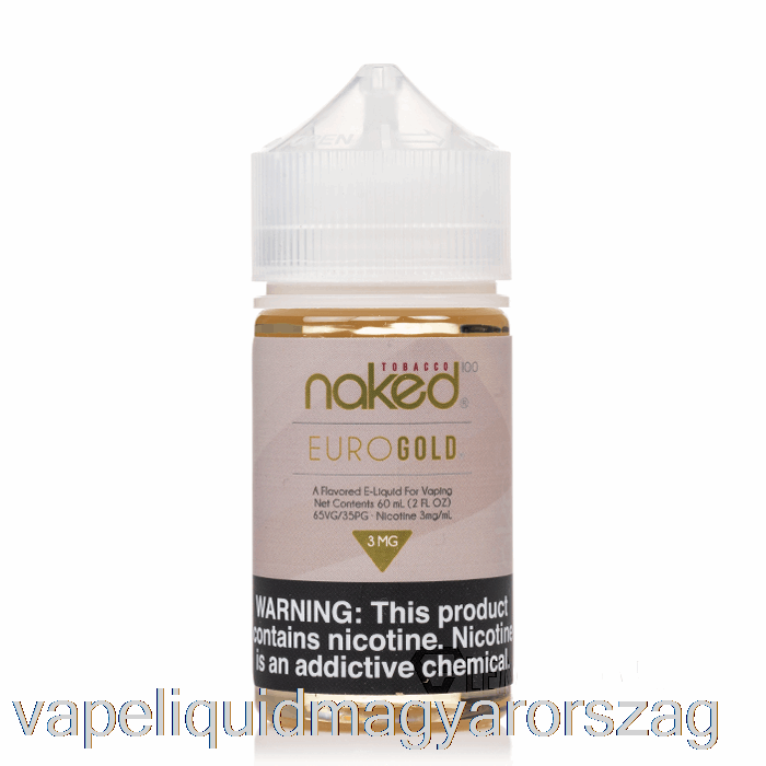 Euro Gold - Meztelen 100 Dohány - 60ml 6mg Vape Toll